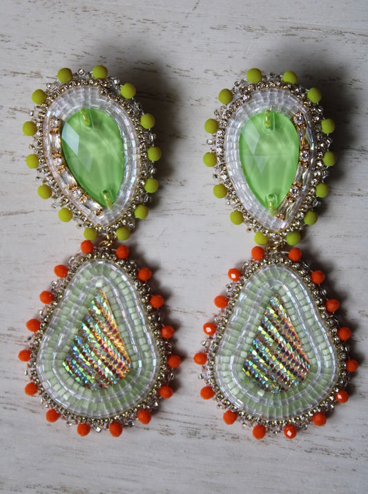 FAT SS 25' - NEON MOON - MINI EARRINGS