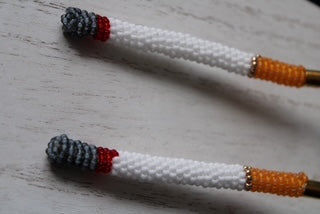 FAT SS 25' - " THE BOUJEE BEADED CIGARETTE" - EARRINGS