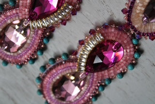 FAT SS 25' - BARBIE AUNTY - LARGE STATEMENT EARRINGS