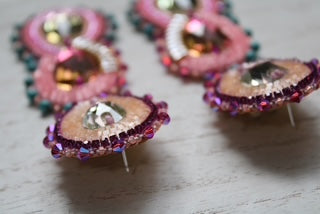 FAT SS 25' - BARBIE AUNTY - LARGE STATEMENT EARRINGS