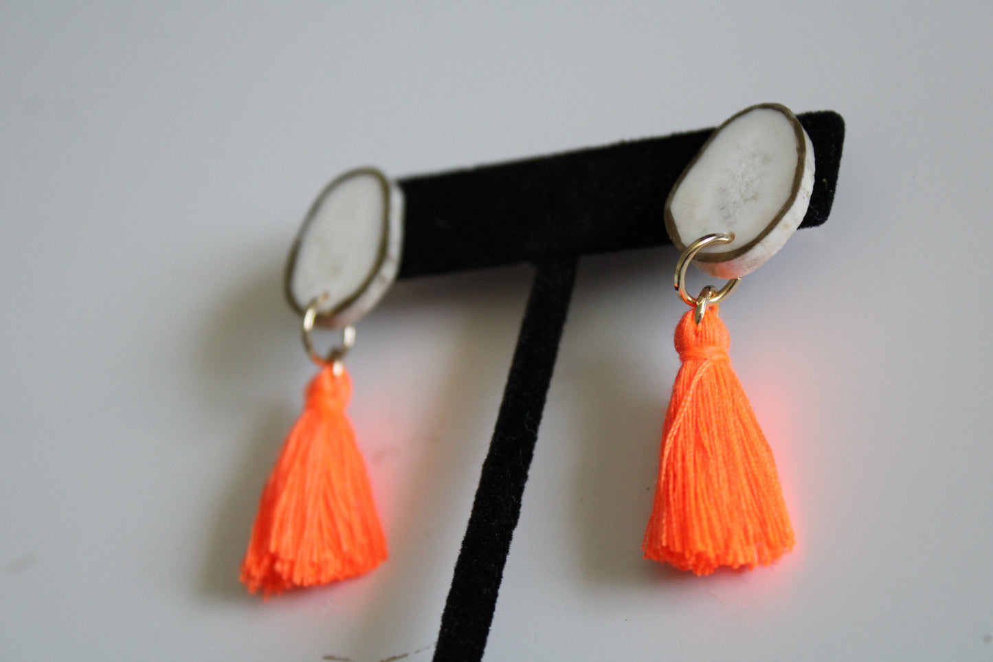 IFA - Antler mini tassel earrings (studs)