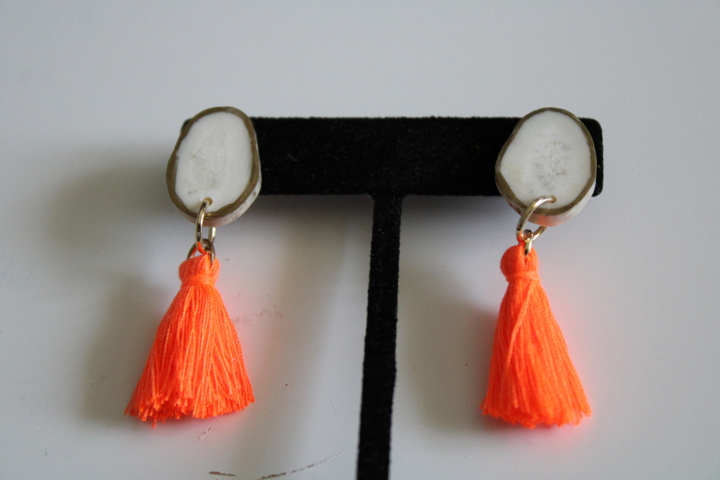 IFA - Antler mini tassel earrings (studs)