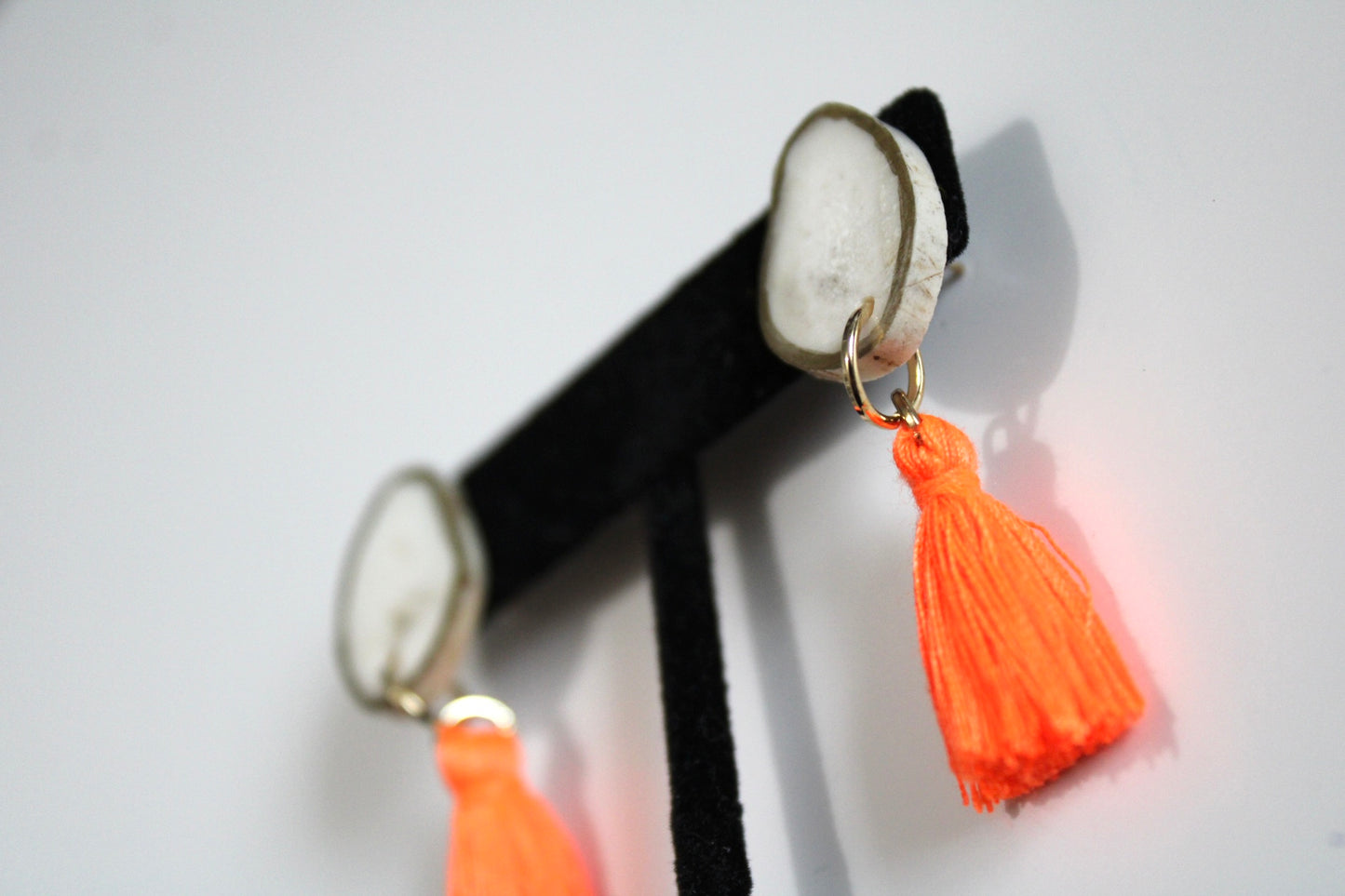 IFA - Antler mini tassel earrings (studs)